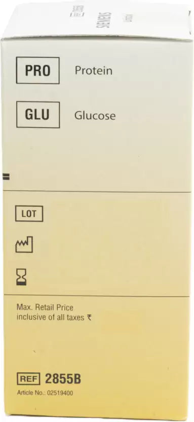 Siemens Glucose+Protein Urine Strips - Pack of 100 Strips