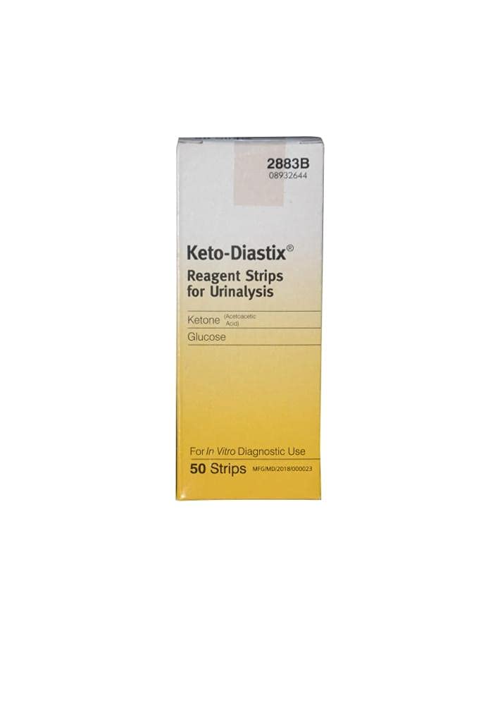 3 x Siemens Glucose+Ketone Urine Strips - Pack of 50 Strips
