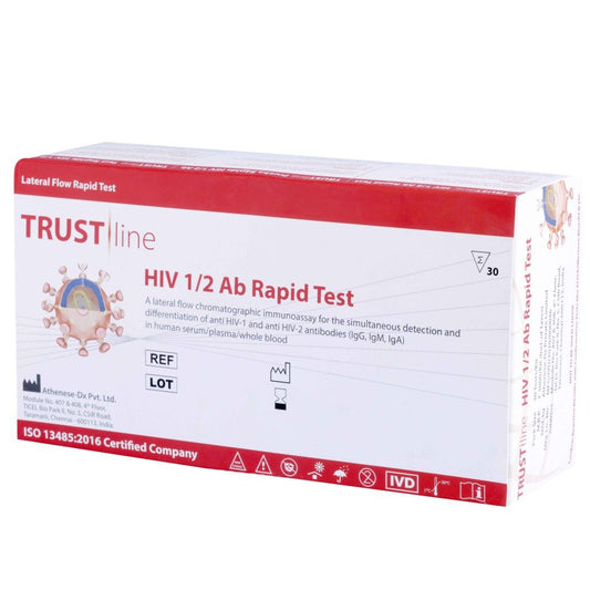 Athenese HIV 1/2 Ab Rapid Card - 30 Tests (AR0011C)