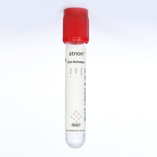 2 x Strion Serum Clot Activator Non Vacuum Blood Collection Tube - 3ml Pack of 100 Pieces