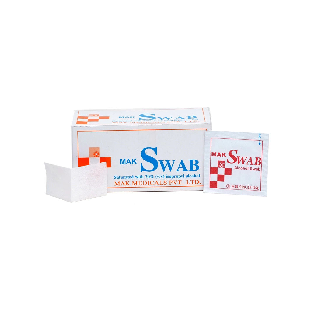 5 x Accurex Alcohol Swabs - Pack of 100
