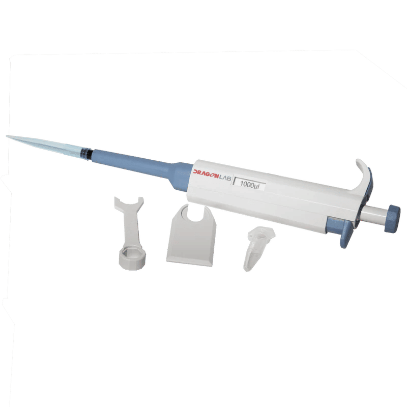 Dragon Lab TopPette Single Channel Pipettor - 5-50ul Box of 1 Unit