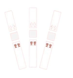 RGB Hemoglobin Stirps - Pack of 2 x 25 Strips